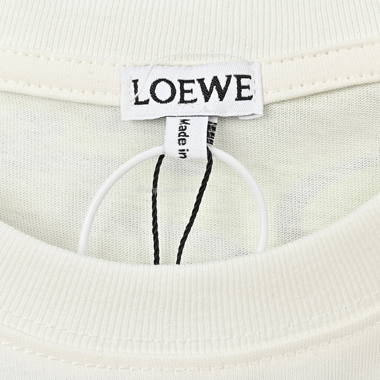 Loewe Angel Eye Printed White T Shirt (7) - newkick.app